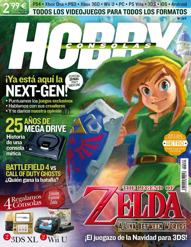Concurso The Legend of Zelda en HobbyConsolas nº 269