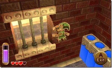 Los desarrolladores de A Link between Worlds hablan sobre la idea de fusionarse en la pared