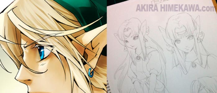 Akira Himekawa te enseña a crear Manga con Zelda