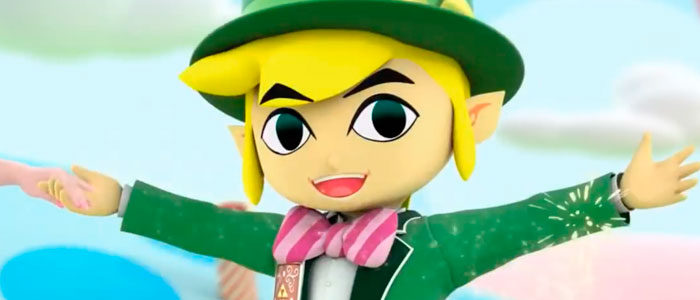 Link en el anuncio de la New Nintendo 3DS