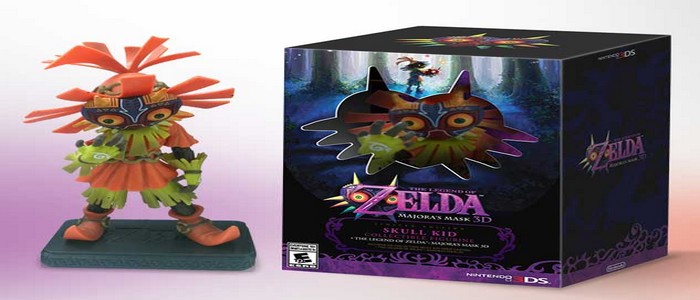 Figura en Ed. Limitada de Zelda Majora’s Mask 3D y Guías Prima