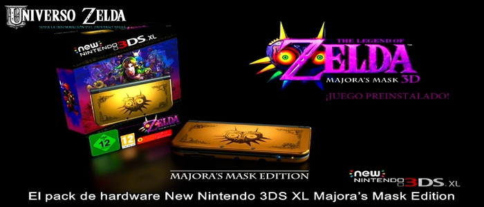Preventa de la Edición Especial de la New 3DS XL Majora’s Mask en México