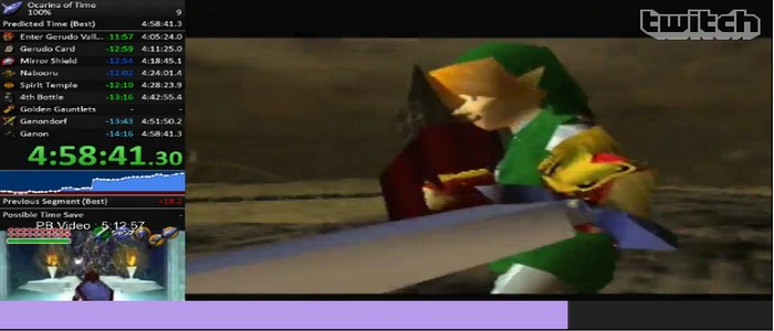 Zelda Ocarina of Time al 100% en 4h:58min:41seg – Nuevo Récord
