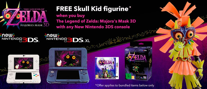 Figura de Skull Kid disponible en Nintendo UK