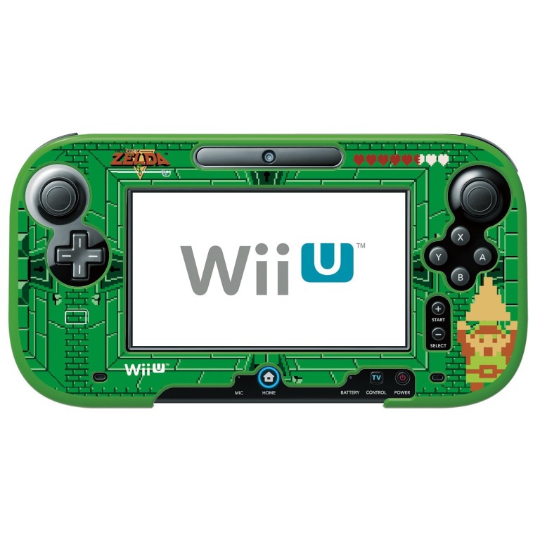 Protector Zelda Retro para el mando de Wii U de la mano de HORI
