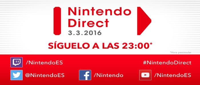 Nuevo Nintendo Direct programado para mañana