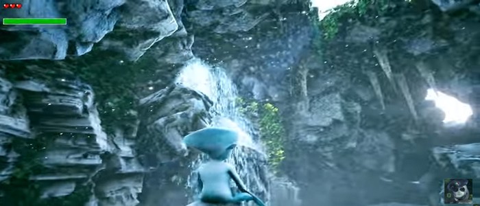 Dominio Zora de Zelda Ocarina of Time recreado con Unreal Engine 4