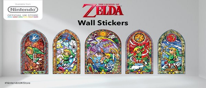 Pegatinas murales de Zelda The Wind Waker a la venta en Nintendo UK