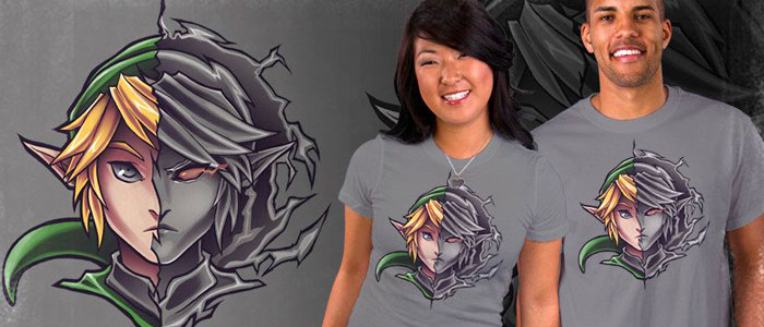 Camisetas Zelda de SharkRobot