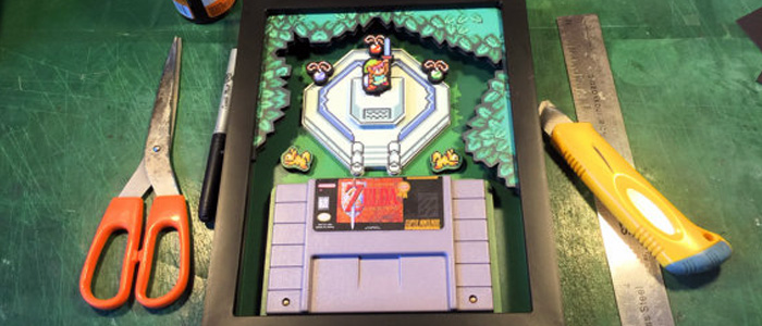 Display para A Link to the Past