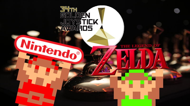 Nintendo y Zelda en los Golden Joysticks 2016
