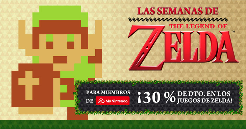 Semanas The Legend of Zelda en la eShop
