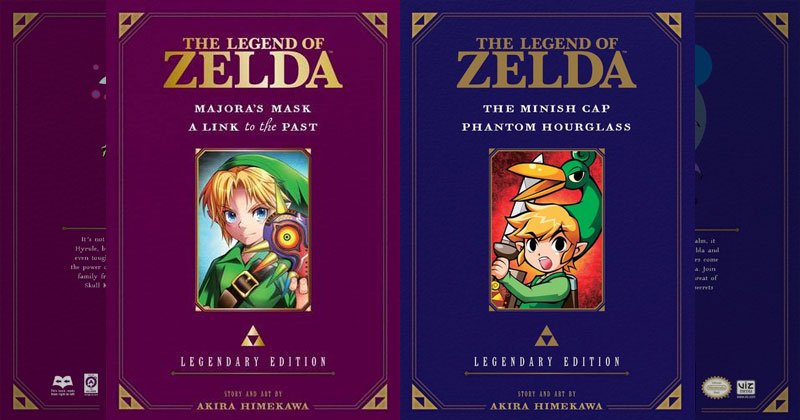 Nuevos tomos manga Zelda Legendary Edition