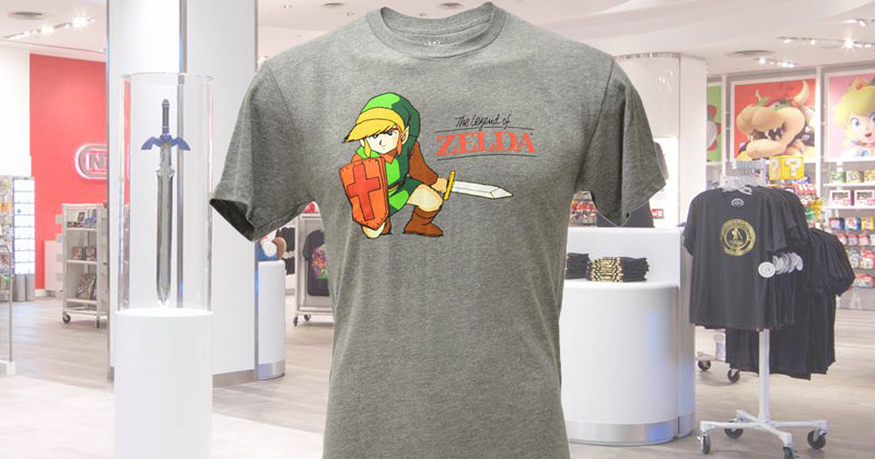 Nueva camiseta exclusiva en la tienda Nintendo NYC