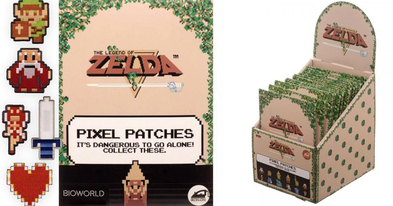Parches de tela de The Legend of Zelda