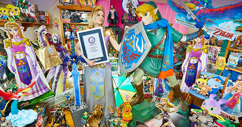 La mayor colección de Zelda según el Libro Guinness de los Récords