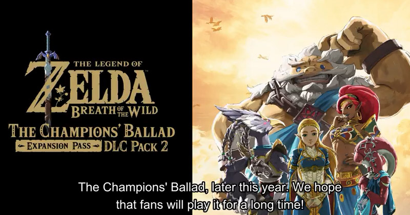 Nintendo no tiene acabado aún el DLC de Breath of the Wild