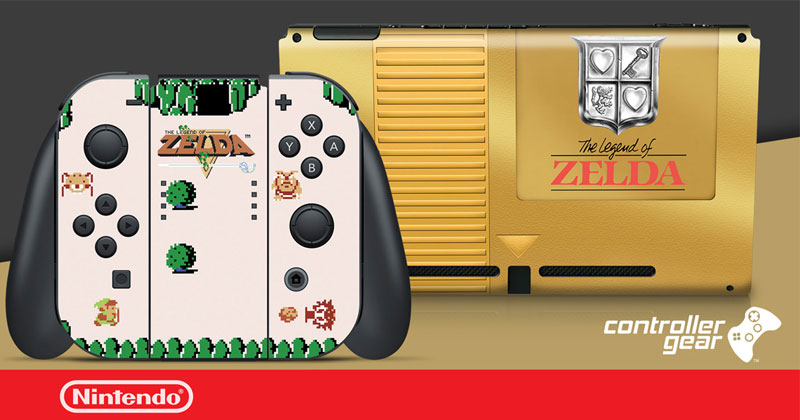 Skins de Zelda para Nintendo Switch de Controller Gear