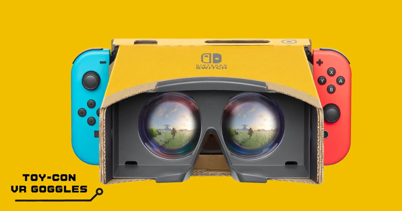 Realidad Virtual en Breath of the Wild con Nintendo Labo