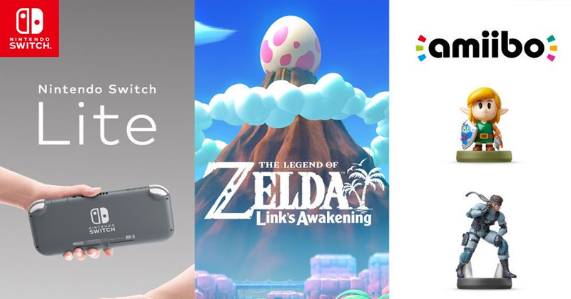 Celebra el lanzamiento de Link’s Awakening, amiibos nuevos y Nintendo Switch Lite en Nintendo New York