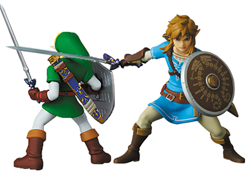 Tres nuevas figuras de Zelda en Medicom Toy