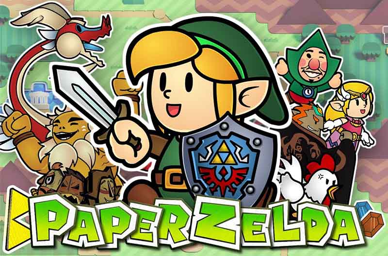 Fan recrea The Legend of Zelda al estilo Paper Mario