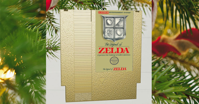 Decora tu árbol de Navidad con un cartucho de Zelda