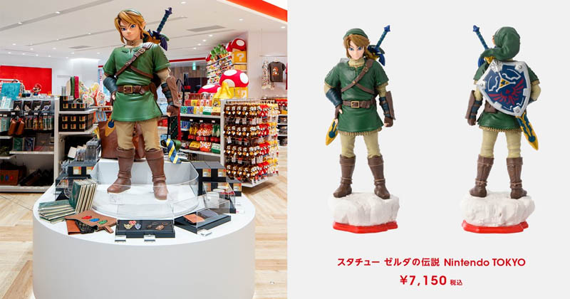 Link Nintendo Tokyo Store figura estatua Twilight Princess