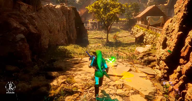 Unreal Engine 5 Zelda Ocarina of Time RwanLink