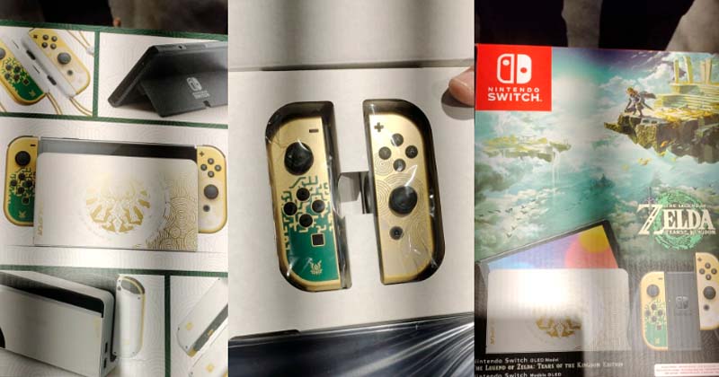 RUMOR: Se filtra una Nintendo Switch OLED de Tears of the Kingdom. Análisis y curiosidades de lo mostrado.