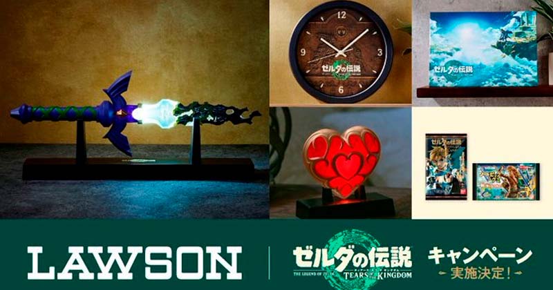 Anunciados productos de Tears of the Kingdom de Lawson para Japón