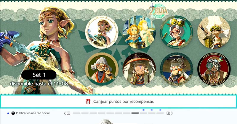 Tears of the Kingdom estrena más iconos en Nintendo Switch Online