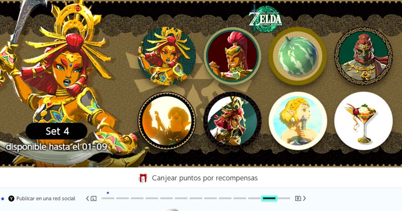 Nuevos iconos de la tribu gerudo ya disponibles en Nintendo Switch Online